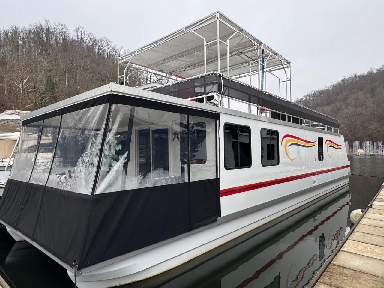 New 2024 Catamaran Houseboat 14×58 (30K Price Reduction)